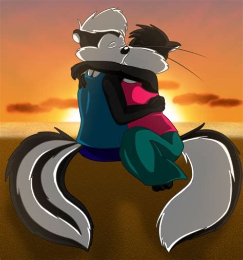 Ah My Most Favorite Couple Pepe Le Pew And Penelope Pussycat So Cute