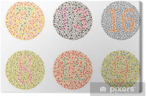 Ishihara Test Color Blindness Disease Perception Test
