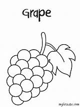 Grapes Pages Grape Communion Sketchite Coloringhome sketch template