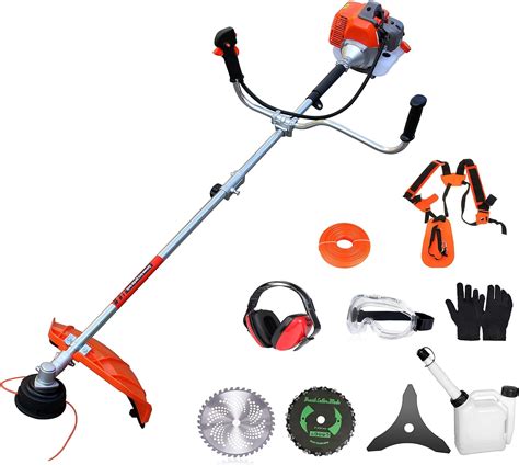 clean  yard   brush cutter  small trees