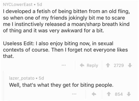 22 hilarious stories about people who tried their sexual fetish and had