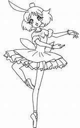 Coloring Princess Anime Tutu Pages Games Drawing Ballet Elfkena Animation Printable Color Line Getdrawings Deviantart Library Clipart Sailor Moon Getcolorings sketch template