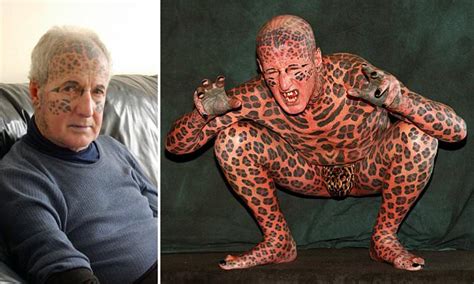 Leopard Man Of Skye Tom Leppard Who Was World S Most Tattooed Male