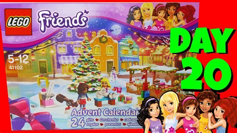 Lego Friends Advent Calendar Opening Day 20 Youtube