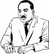 Luther Martin King Coloring Jr Pages Mlk Printable Kids Cartoon Worksheets Dr Sheets Baby Print Quotes Clip Clipart Clipartmag Gif sketch template