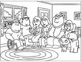 Coloring Guy Family Pages Printable Kids Coloring4free Cartoon Colouring Chris Sheets Color Print Book Visit Printables Popular Adult Books Adults sketch template
