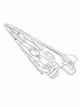 Starship Coloring Pages Print sketch template