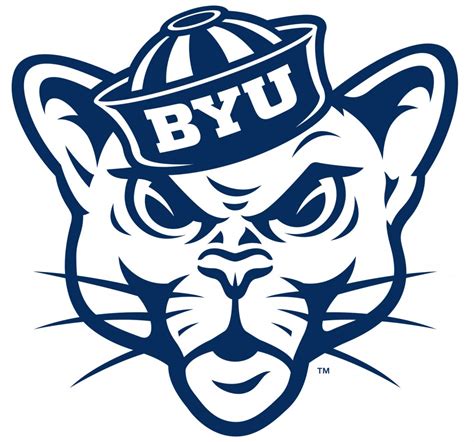 secondary sailor cougar logo reinforces byu s tradition and branding
