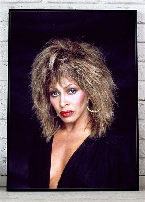 Tina Turner Print Poster Canvas Art Print Poster For Home Wall Etsy