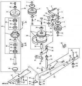 john deere  mower deck parts diagram wiring site resource