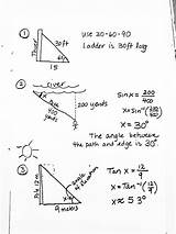 Right Triangle Worksheet Trig Problems Word Trigonometry Answers Pdf Worksheets Worksheeto Via sketch template