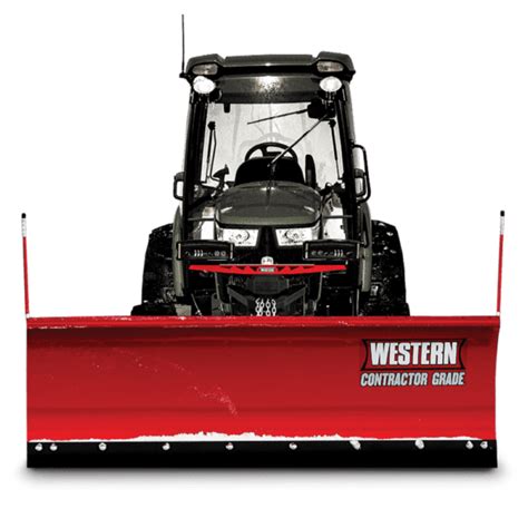 western snowplows tractor  ultramount  tractor kits wpe landscape equipment