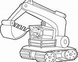 Excavator Color Construction Visit Colouring Patterns Dig Space Party sketch template