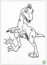 Dinosaur Coloring Dinokids Comboio Dinossauros Deinosuchus sketch template
