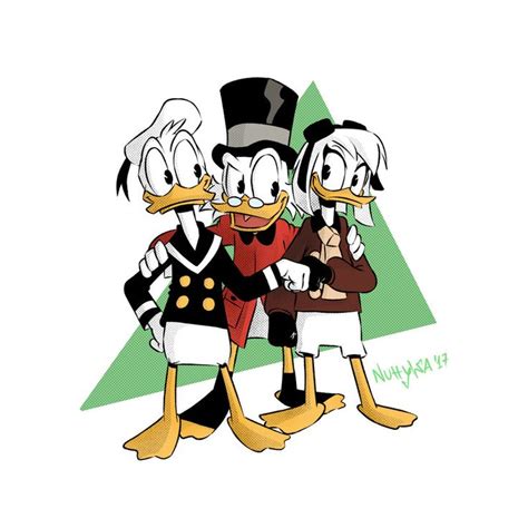 three of a kind by nuttyisa88 disney duck disney ducktales duck tales