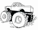 Monster Truck Coloring Digger Pages Grave Kids Printable Trucks Color Drawing Bigfoot Printables Son Mutt Jam Template Getdrawings Drawings Sheets sketch template