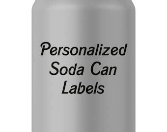 soda labels etsy