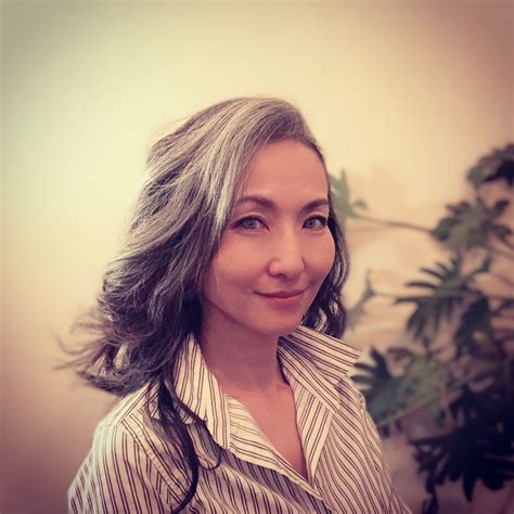 Mayuko Miyahara Japanese Gray Hair Style