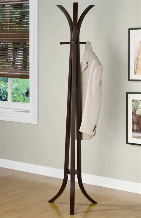 standing coat rack stylish storage   wardrobe homesfeed