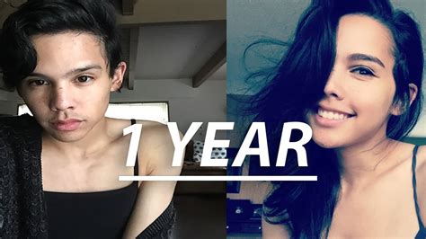 one year on hormones mtf transition timeline youtube