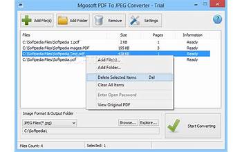 Mgosoft XPS To PDF Converter screenshot #5