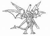 Bakugan Dragonoid Drago Colorear Cannons Vestroia Frais Xcolorings sketch template