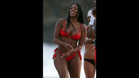 real housewives of atlanta star porsha williams shows off her curves in barely in hawaii youtube