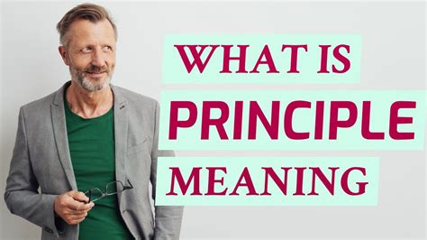 principle meaning  principle youtube