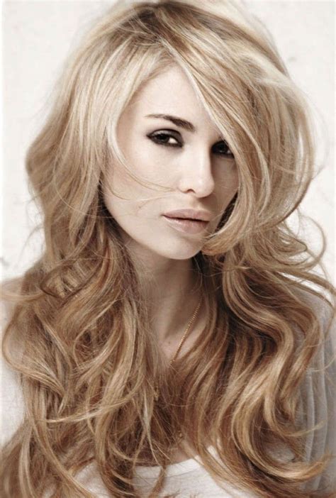 Long Blonde Layered Hairstyle Do It Up Pinterest