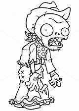 Zombies Colouring Popcap sketch template