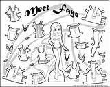 Paper Doll Printable Dolls Coloring Pages Print Faye Color Mannequin Series Dress Click Maidens Mini Born Meet Pdf Paperthinpersonas Getcolorings sketch template