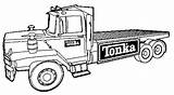 Tonka Transportation Colorier Coloriages Ko sketch template