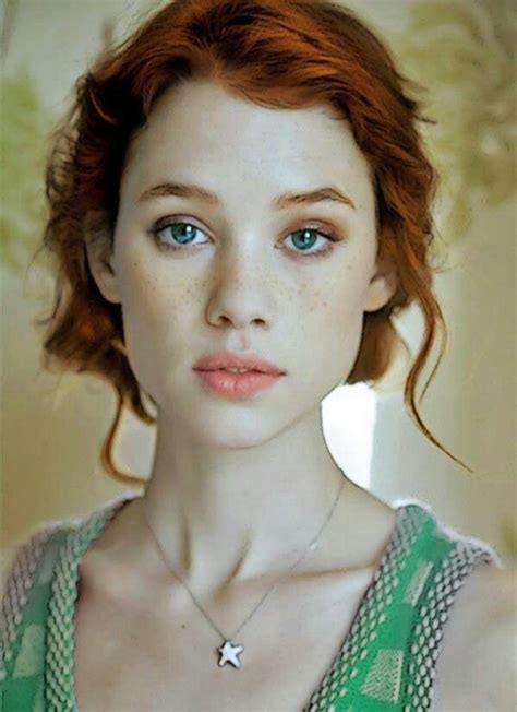 beautiful blue eyes freckles ginger ginger girl redhead redhead girl astrid bergès