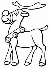 Rudolph Clipartmag Everfreecoloring Reindeer sketch template