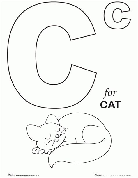 letter  coloring pages printable coloring home
