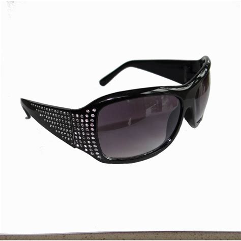 Buy Women S Oversize Rhinestone Sunglasses Black Item 9950 Cheap