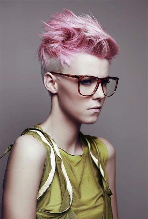 short hair pixie cut hairstyle with glasses ideas 37 fashion best
