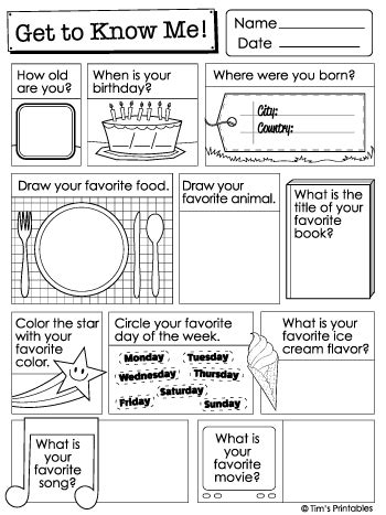 printable     questions worksheets list  packet tims