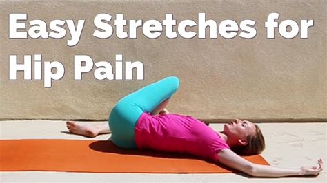 stretches  hip pain  min brett larkin yoga