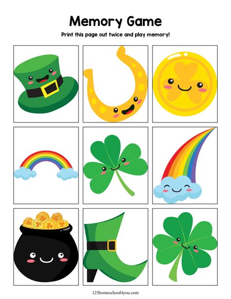 st patricks day printable worksheets  preschoolers