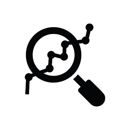 research icon vector stock illustration  image  business