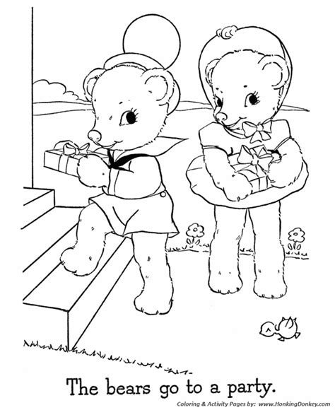 teddy bear picnic coloring pages check spelling  type   query