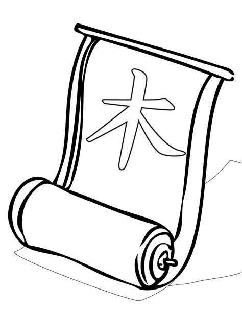 scroll paper drawing  getdrawings