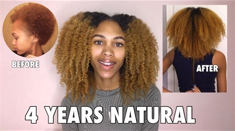 years natural  ive learned  growing curly hair length