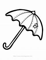 Regenschirm Coloringhome Ausmalbilder Kategorien sketch template