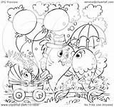 Coloring Couple Outline Fish Kissing Baby Their Clipart Walking Illustration Rf Royalty Bannykh Alex Regarding Notes sketch template