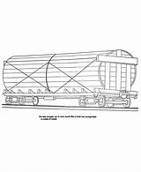 Train Coloring Pages Freight Trains Csx Diesel Car Template Tanker Different Railroad Vinegar sketch template
