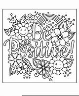 Coloring Beautiful Pages Quote Positivity Adult Xx Dft4 Scontent Fbcdn sketch template