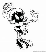 Marvin Martian Coloring Pages Getcolorings sketch template