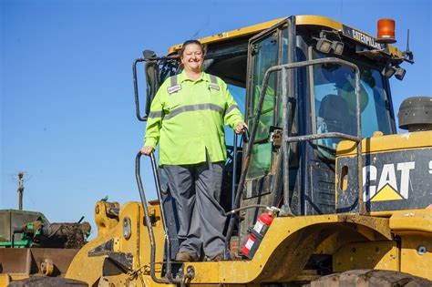 driving heavy equipment   easy lift  compost loader operator athens services